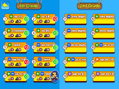 Math. Smart Pirates. 1st and 2 スクリーンショット 2