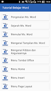 Tutorial Belajar Word Poster