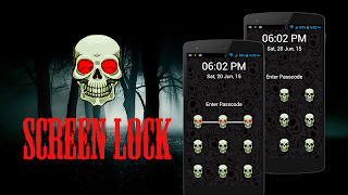 Screen Lock Pattern Skull capture d'écran 7