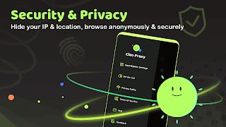 برنامه‌نما Ciao Proxy - Safer & Private عکس از صفحه