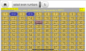 Poster Even Odd Multiples Factors Sim
