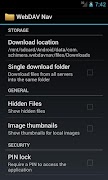 WebDAV Navigator Screenshot 2