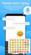 Sinhala Voice Typing Keyboard ภาพหน้าจอ 6