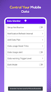 برنامهنما Data Usage Monitor عکس از صفحه