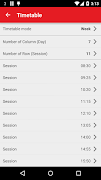Timetable (Widget) screenshot 5