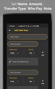 Debt Notes: Money, Expense Tra screenshot 5
