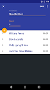 Chrono List - Interval Timer تصوير الشاشة 1