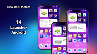 iPhone 14 Launcher For Android syot layar 2
