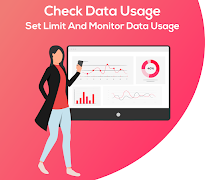 Data Usage Monitoring: Data Counter, WiFi Usage poster