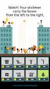 Carrying boxes poster