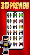 Superhero skins اسکرین شاٹ 3