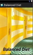 Balanced Diet โปสเตอร์