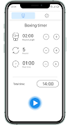 Boxing Round Interval Timer 截图 1