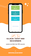 Click Test 100 Seconds poster