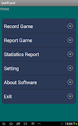Golf Scorecard ภาพหน้าจอ 4