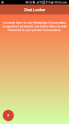 برنامه‌نما Chat Locker عکس از صفحه