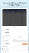 Simple CSV Viewer - PDF Reader تصوير الشاشة 3