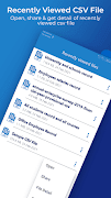CSV Viewer: CSV File Reader syot layar 4