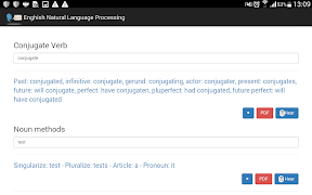برنامه‌نما English Language Processing عکس از صفحه
