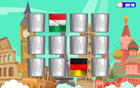 Flags Memory Game 스크린샷 4