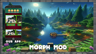 Morph Mod for Minecraft PE পোস্টার