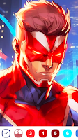 Anime Coloring-Color by Number ảnh chụp màn hình 1