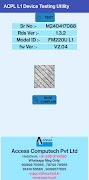 ACPL L1 Testing Utility screenshot 2
