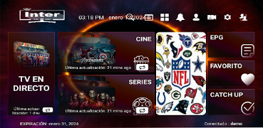 Inter tv syot layar 1