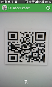 Lecteur de code QR Affiche
