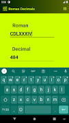 Roman Decimals تصوير الشاشة 1