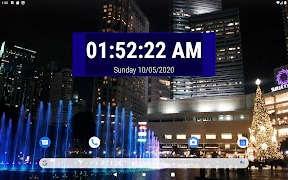 Widget De Relógio Digital imagem de tela 5