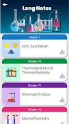برنامه‌نما Chemistry Notes :Learn Offline عکس از صفحه