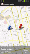 برنامه‌نما MetroApp عکس از صفحه