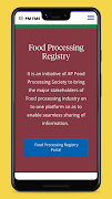 3 Schermata AP Food Processing Societyinfo