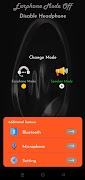 Earphone Mode Off : Disable He poster