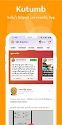 Poster Kutumb App - Community App