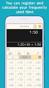 Time calculator+ تصوير الشاشة 3