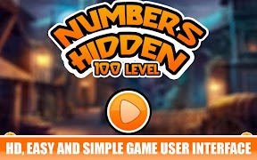 پوستر Hidden Numbers 100 Level : Hidden Objects Game
