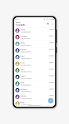 Recent Contacts الملصق