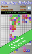 Number Bricks Puzzle اسکرین شاٹ 4