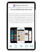 1 Schermata Конструктор мобильных сайтов