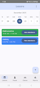 AttendAI - Attendance Tracker captura de pantalla 1