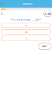 Learn German A1 Test screenshot 3