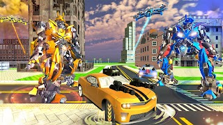 Robot Car Drone Transform imagem de tela 3