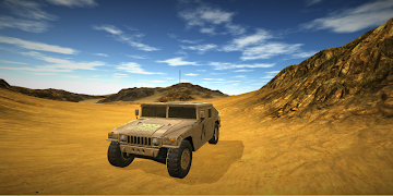 Offroad Desert Drift Plakat