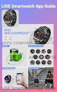 LIGE Smartwatch App Guide captura de pantalla 4