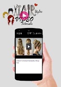 Hairstyles video tutorials ภาพหน้าจอ 3