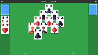 برنامه‌نما Pyramid Solitaire عکس از صفحه