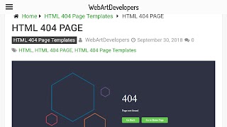 WebArtDevelopers Blog 截图 4