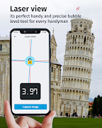 برنامه‌نما سطح حباب -  قطب نما دیجیتال عکس از صفحه